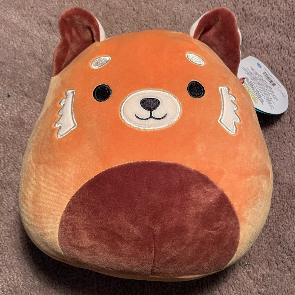 Squishmallow Kellytoy Seth The Red Panda 8” Plush Stuffed Animal Toy